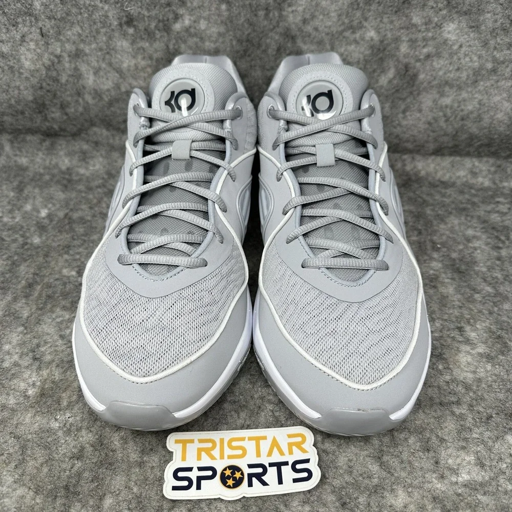 Nike KD 16 Basketball Shoes Mens Size 14 Gray White TB Promo Durant FN7091-003